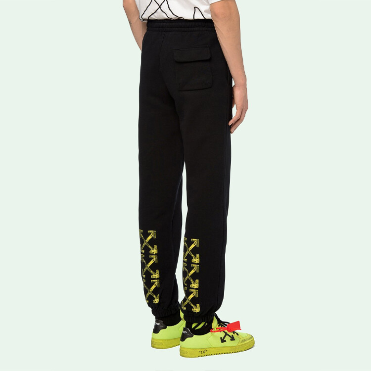 FW19 Трикотажные спортивные штаны для мужчин Off-White — фото 4