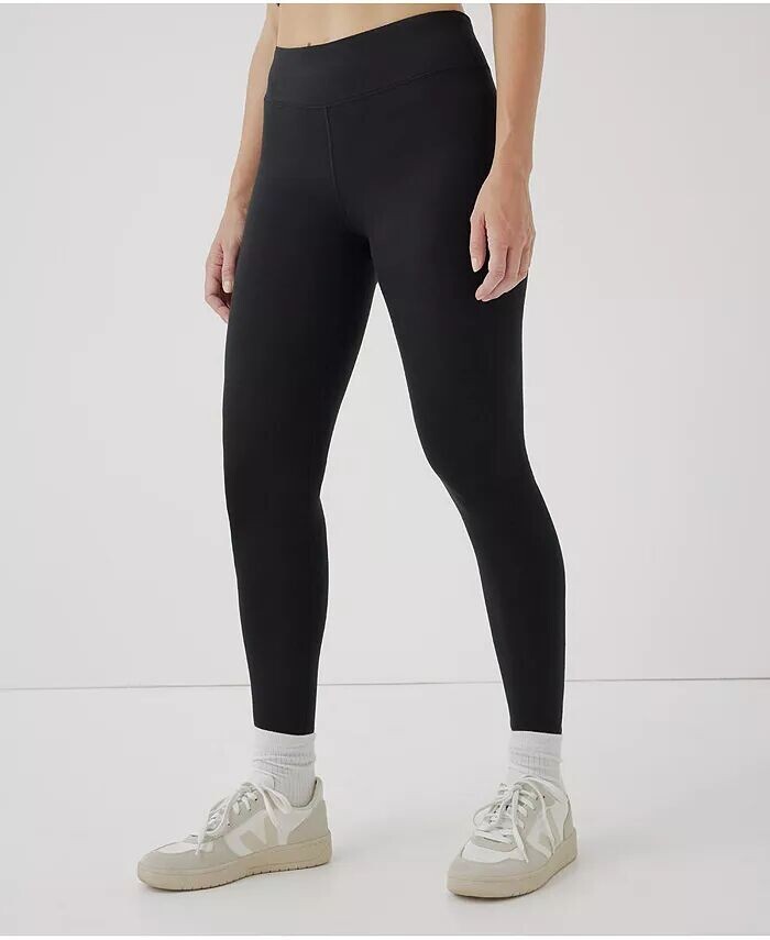 

Женские леггинсы PureFit из хлопка Pact, черный