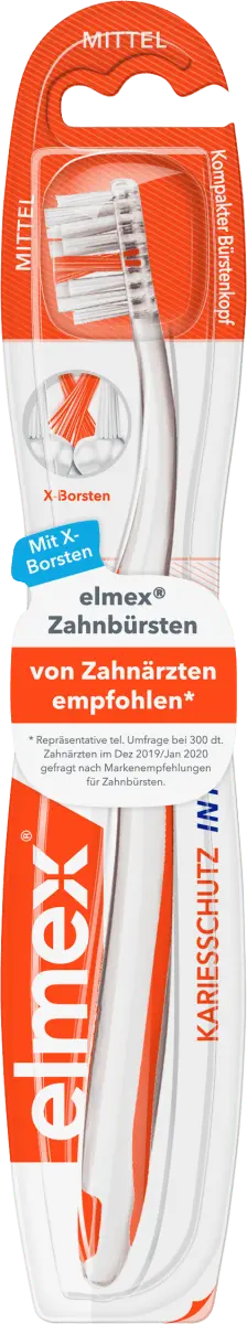 

Зубная щетка InterX средство защиты от кариеса 1 шт. elmex