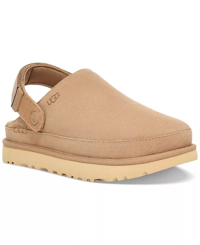 

Женские сабо Goldenstar с открытой пяткой на плоской подошве UGG, бежевый