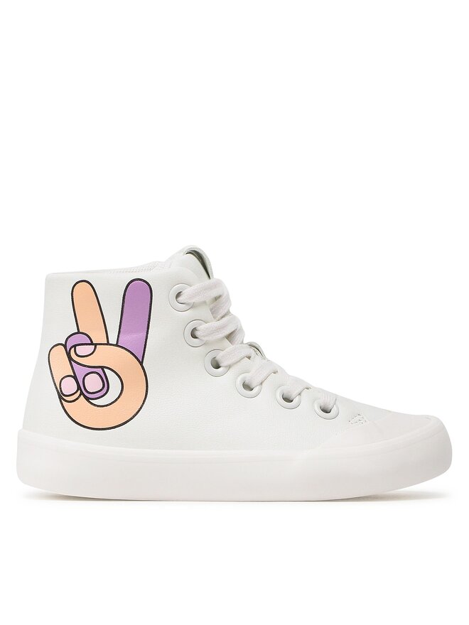 

Тканевые кроссовки Peace High-Top Reima, белый