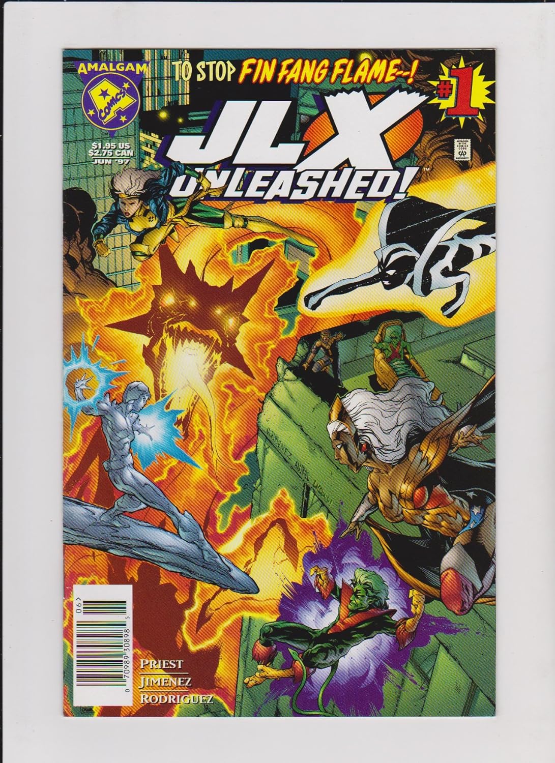 

JLX Unleashed #1 (Amalgam) (DC Comics)