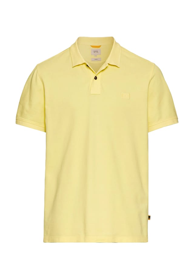 

Хлопковая рубашка-поло Camel Active, цвет 62 dusty citron