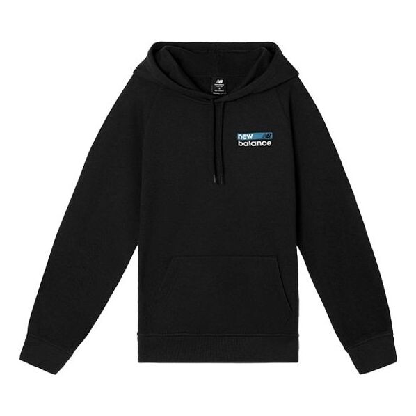 

Толстовка New Balance hooded Casual Pullover Black, черный