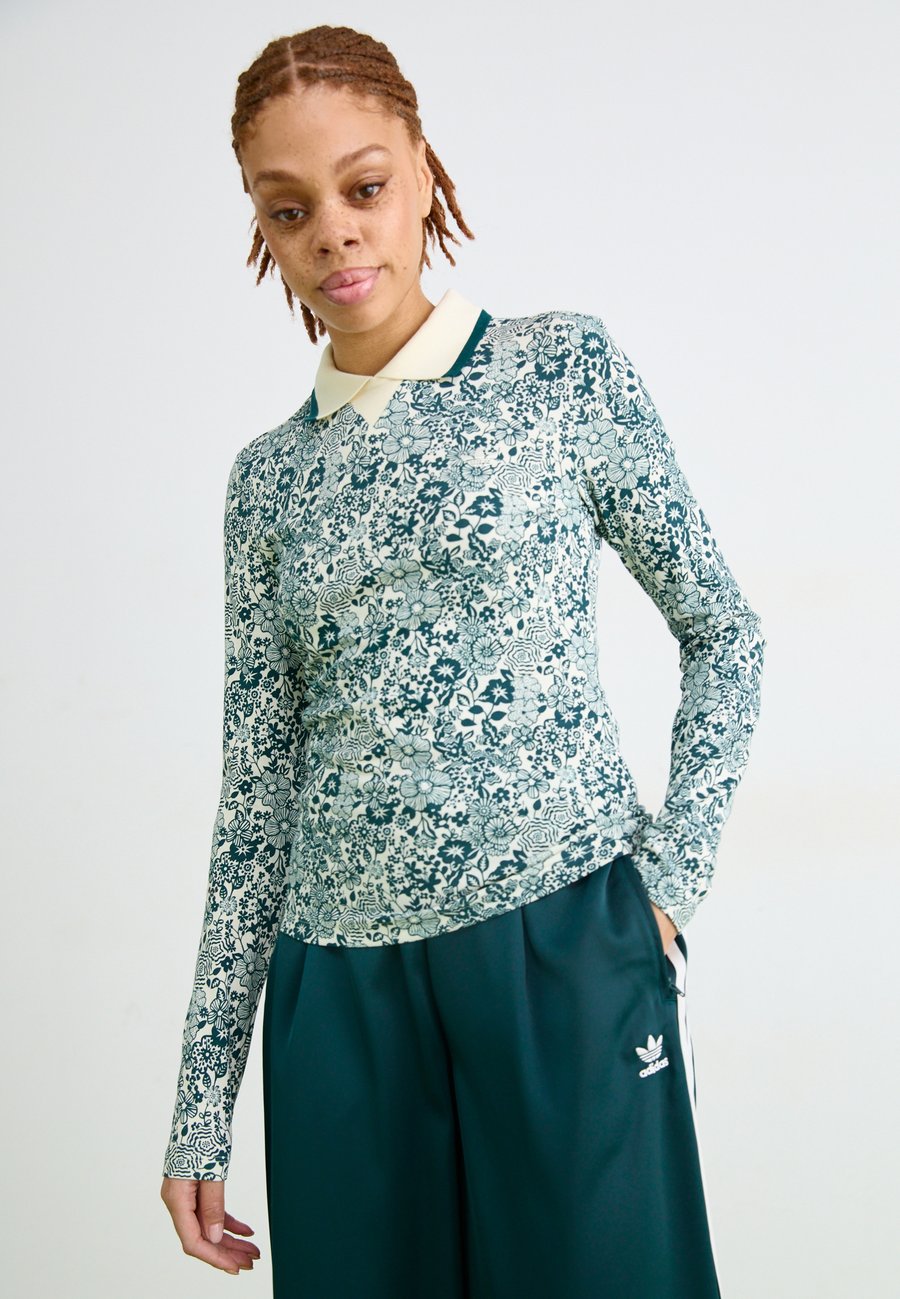 Топ Adidas Originals LIBERTY, Cream White/Aurora Ivy/Off-White — фото 4