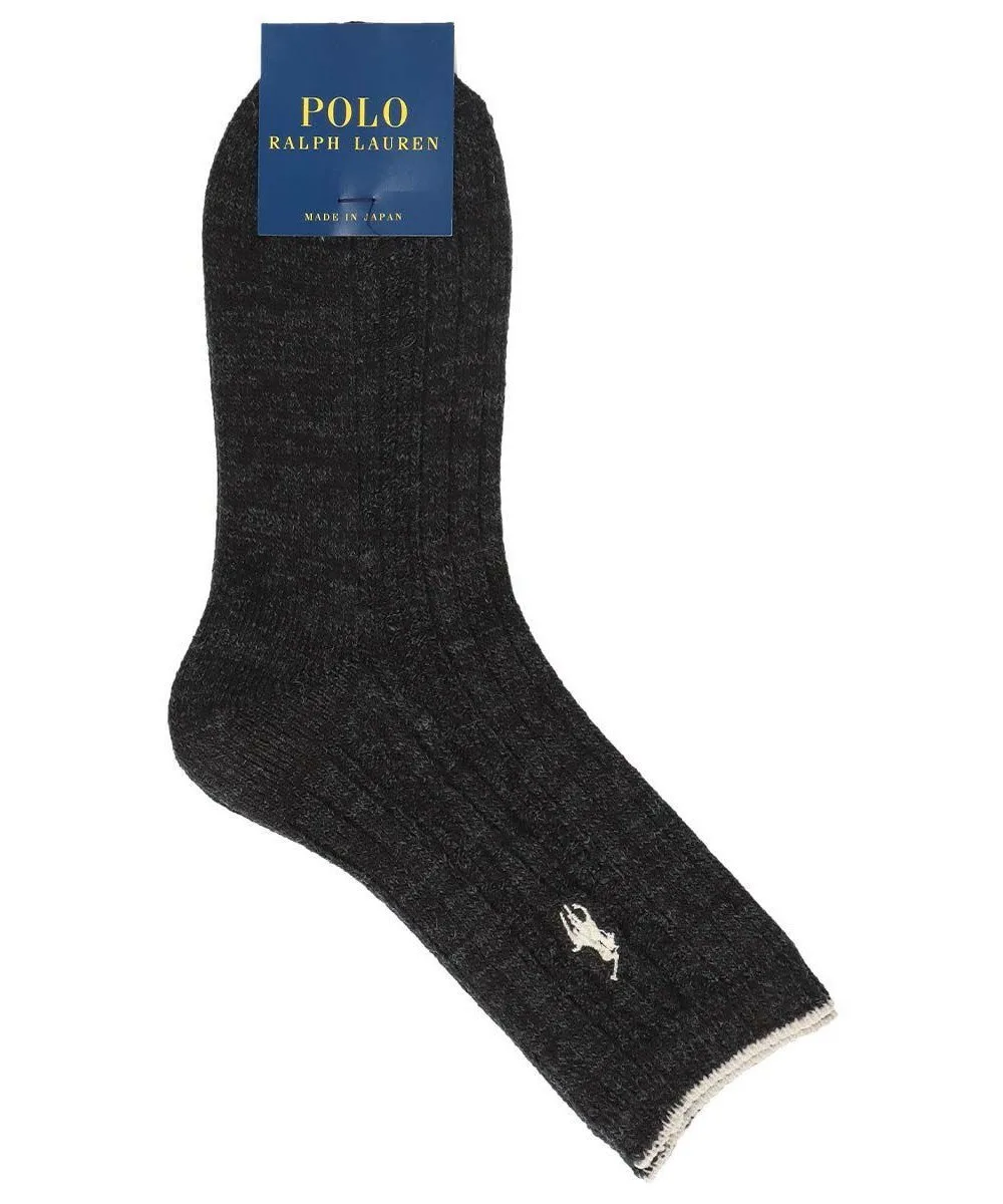 Женские носки One Point Crew Socks Polo Ralph Lauren, 97. Charcoal