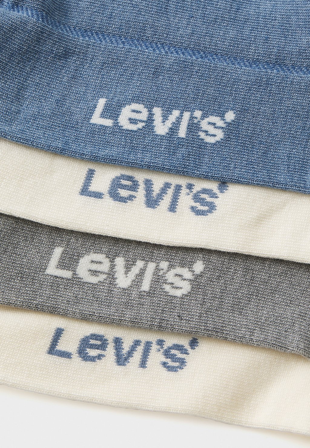 

Носки GIFTBOX SHORT CUT PLANT BASED DYE 4 PACK Levi's®, белый