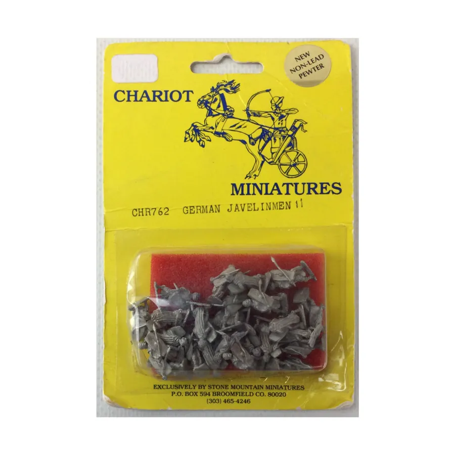 

Немецкие копьеносцы II, Chariot Miniatures (15mm)