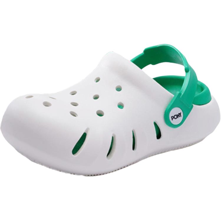 

Детские сандалии с низким верхом, нескользящие и дышащие Pony, зеленый