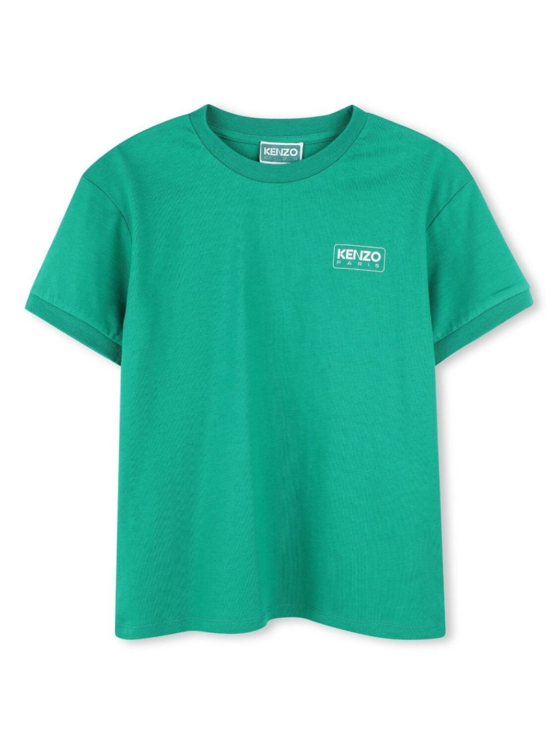 

Kenzo Kids футболка с логотипом, зеленый