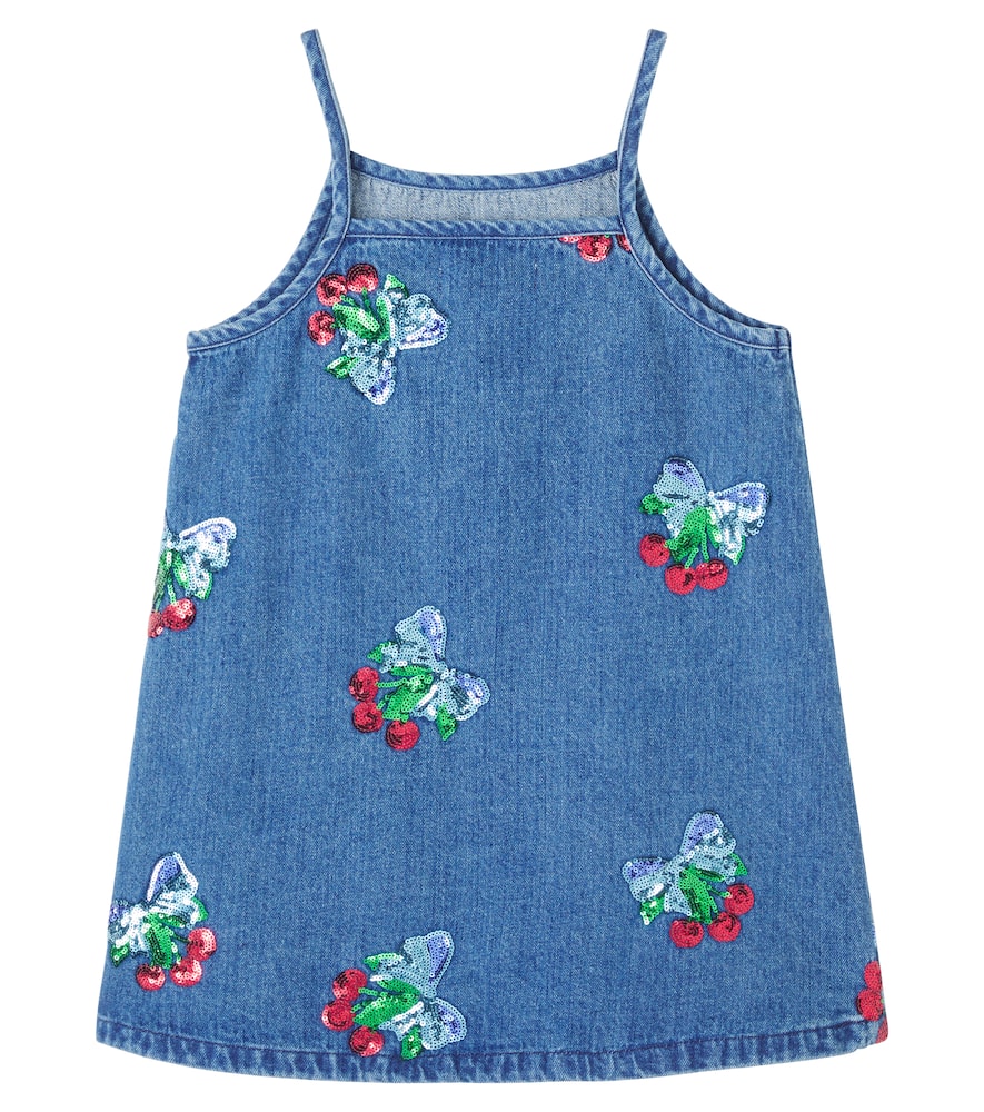 

Платье из джинсовой ткани Magot с пайетками Konges Sløjd, Amarena Sequin