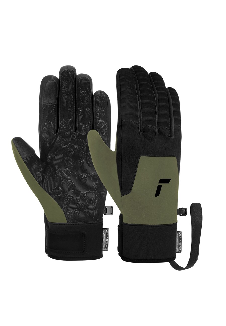 

Спортивные перчатки REUSCH Raptor R-TEX XT TOUCH-TEC, оливковый