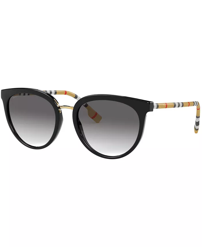 

Солнечные очки, 0BE4316 Burberry, черный