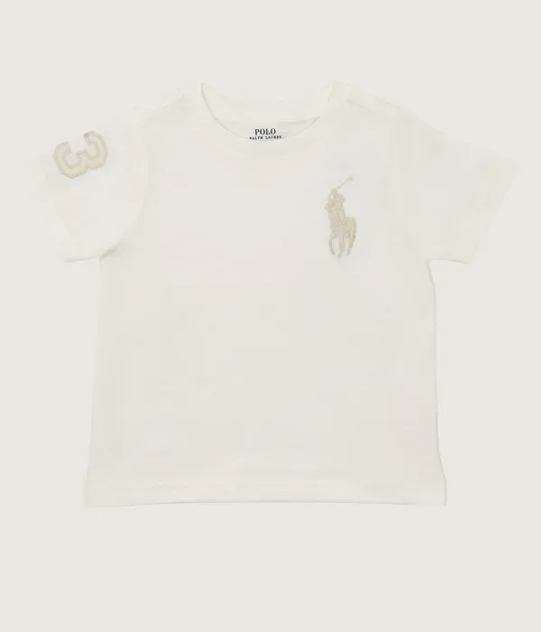 Футболка regular fit Polo Ralph Lauren, экрю