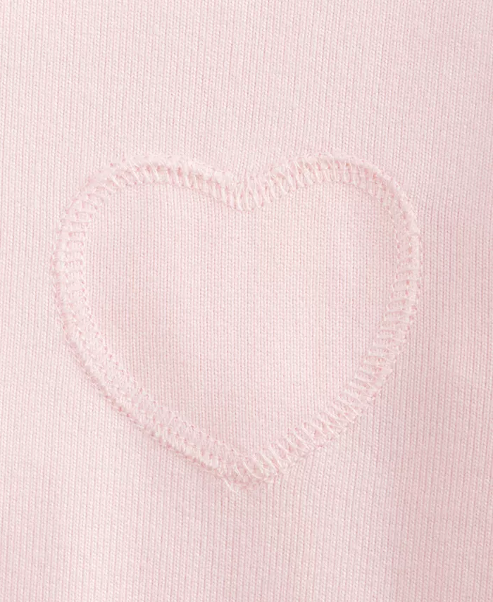 Мягкий и уютный комплект для девочек с сердечками от Macy's Exclusive First Impressions — фото 3