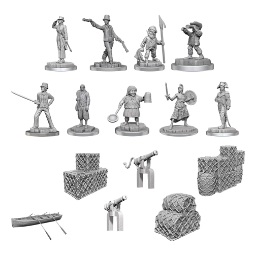 

Фигурки Ship’S Crew Boxed Set: Wizkids Deep Cuts Unpainted Miniatures (W19)