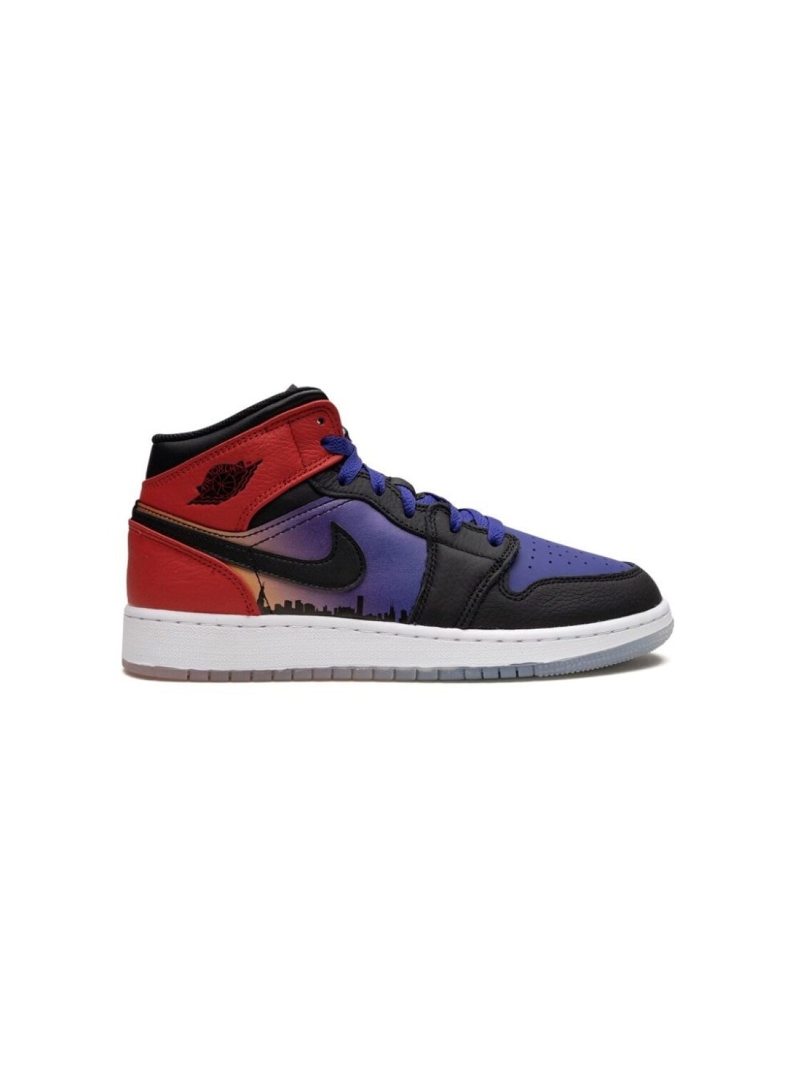 

Кроссовки Air Jordan 1 Mid SS Skyline Jordan Kids, синий