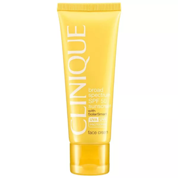 

Солнцезащитный крем для лица широкого спектра действия spf 50 Clinique