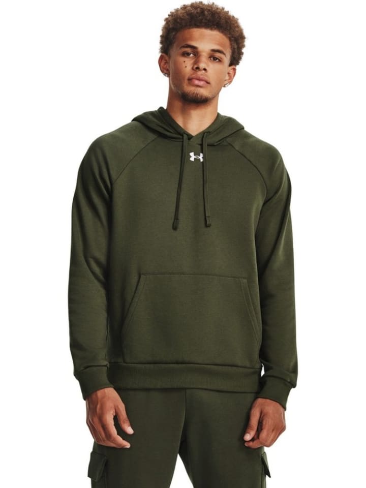 

Толстовка UA Rival Fleece Hoodie Under Armour, зеленый