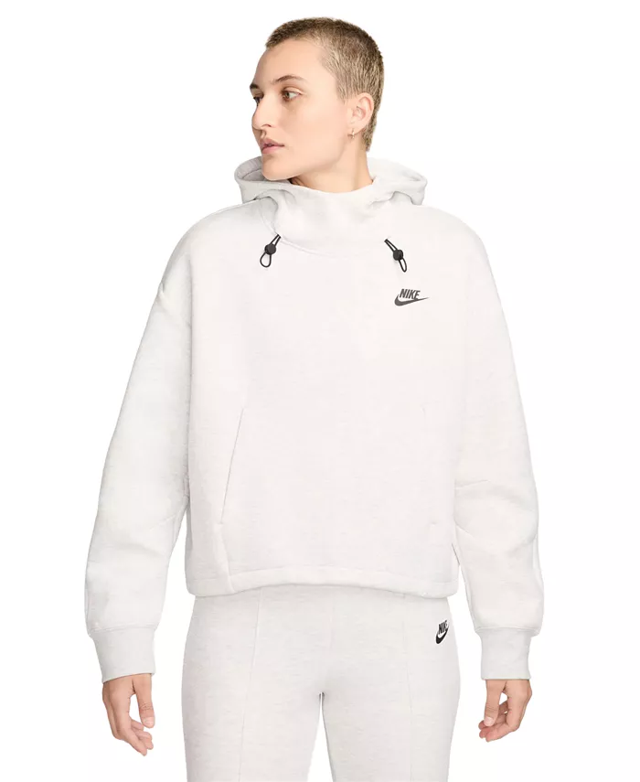 

Женский спортивный худи оверсайз Tech Fleece Nike, черный