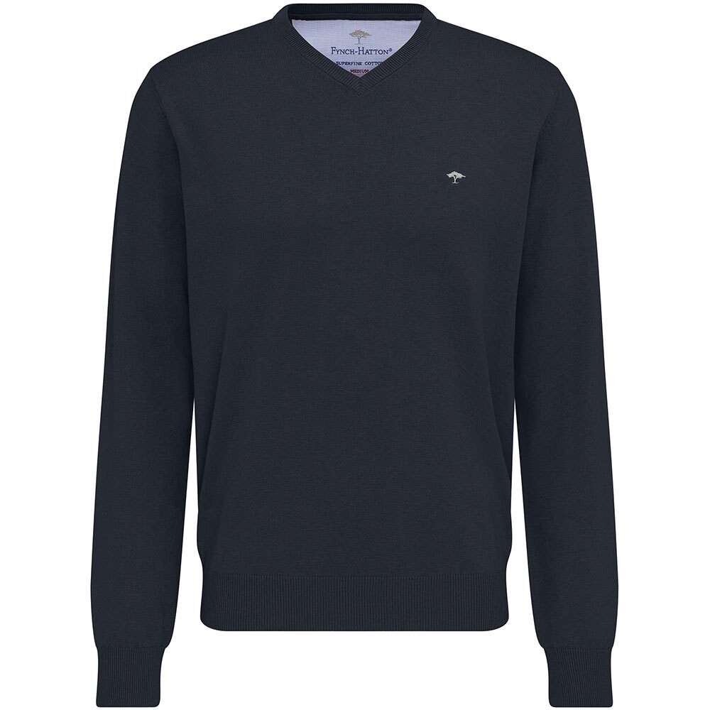 

Свитер Fynch Hatton SFPK211 V Neck, черный