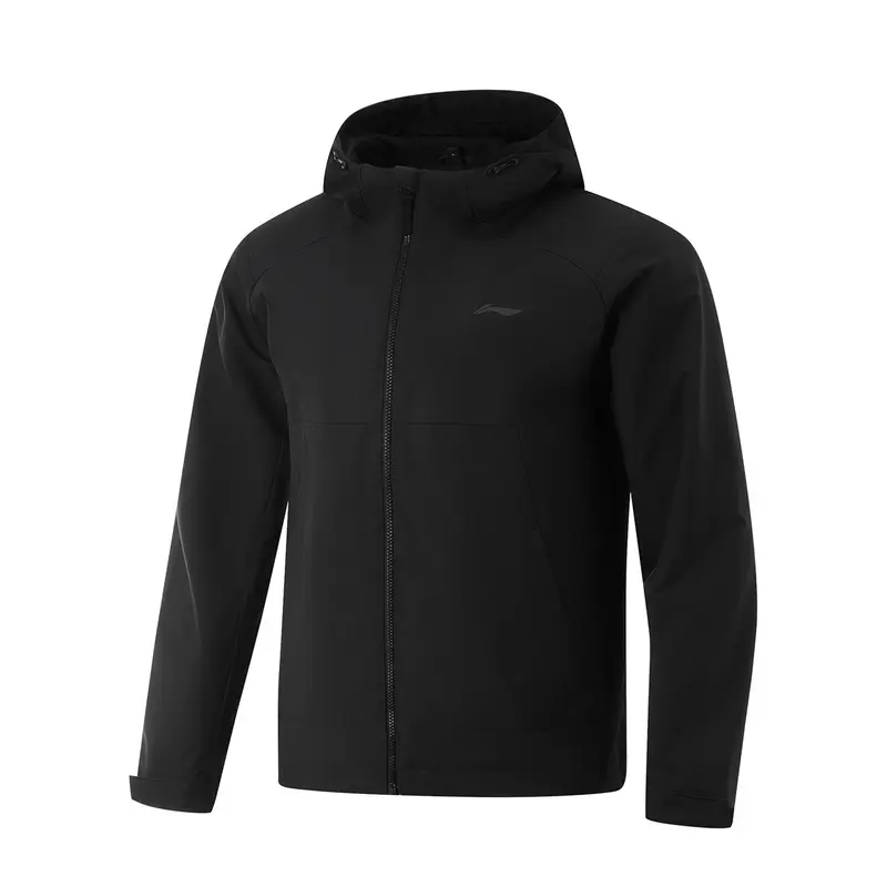 

LINING Фитнес куртка тренч черный мужской, Black