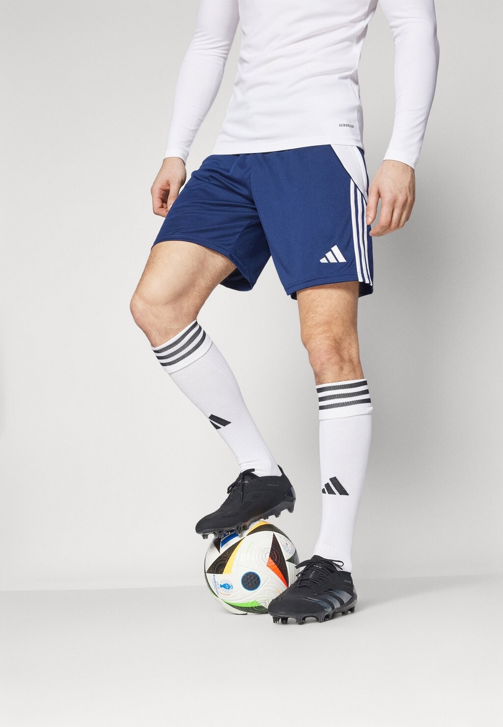 Спортивные шорты TIRO TRAINING SHORT adidas Performance, цвет team navy blue/white — фото 4