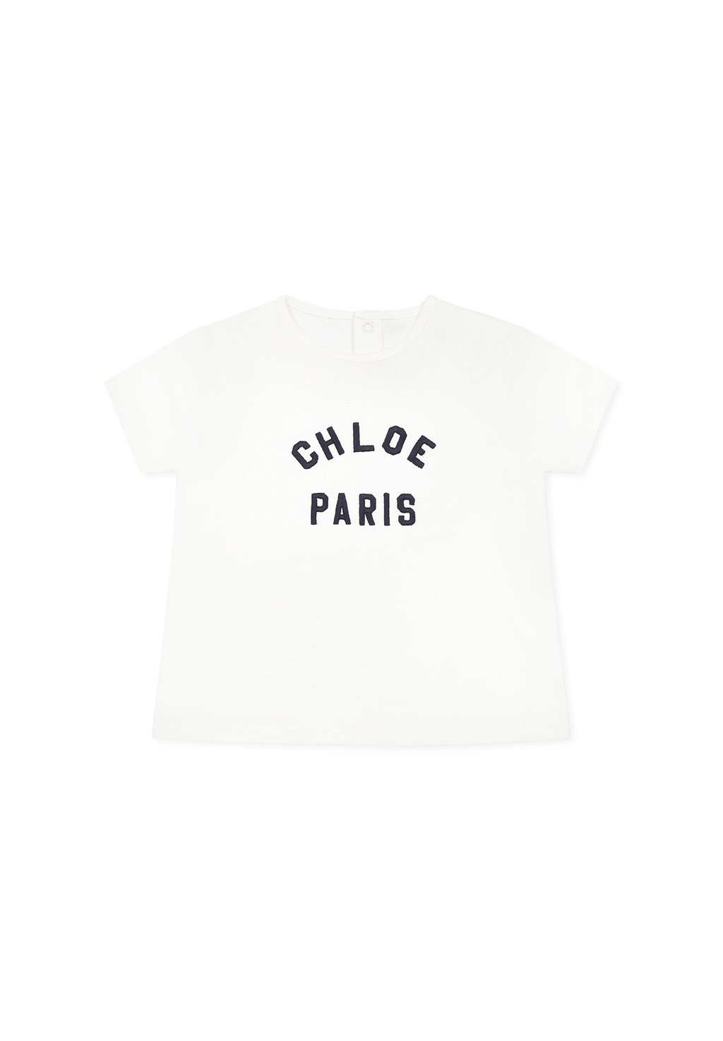 

Футболка с принтом A MANICA CORTA CHLOÉ, белый