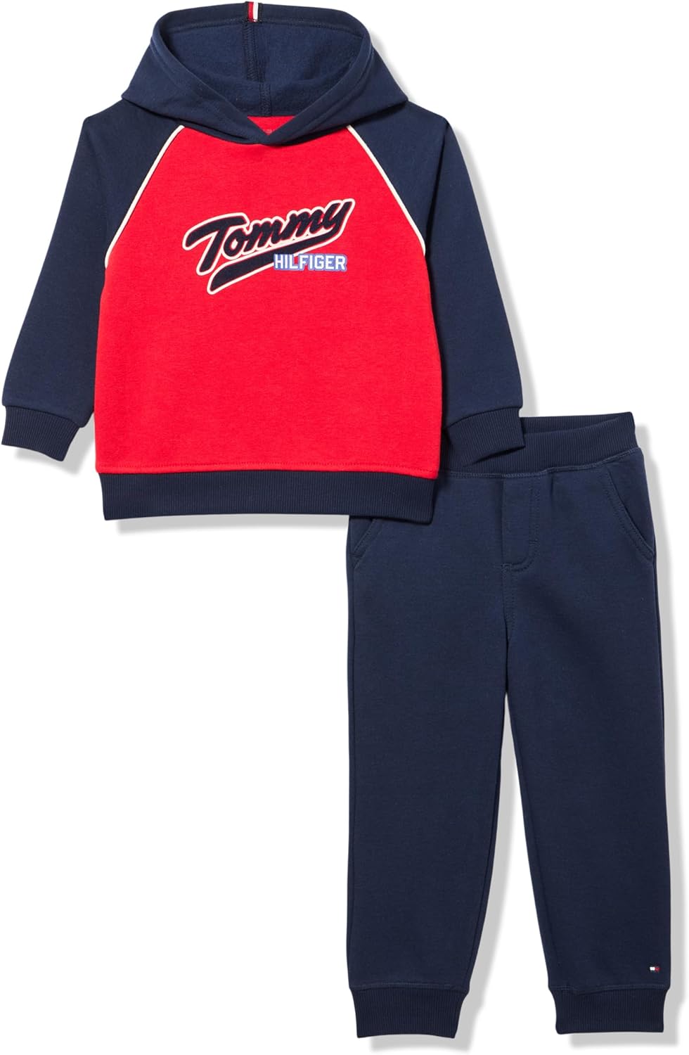 

Комплект из 2-х флисовых брюк для мальчиков Tommy Hilfiger, Tommy Red/Navy Blazer