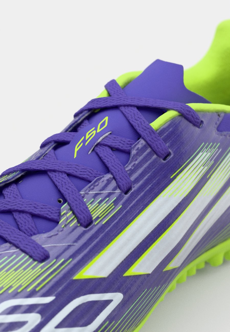 Кроссовки Adidas Performance F50 CLUB TURF FOOTBALL BOOTS, Purple Rush/Footwear White/Lucid Lemon/Purple — фото 3