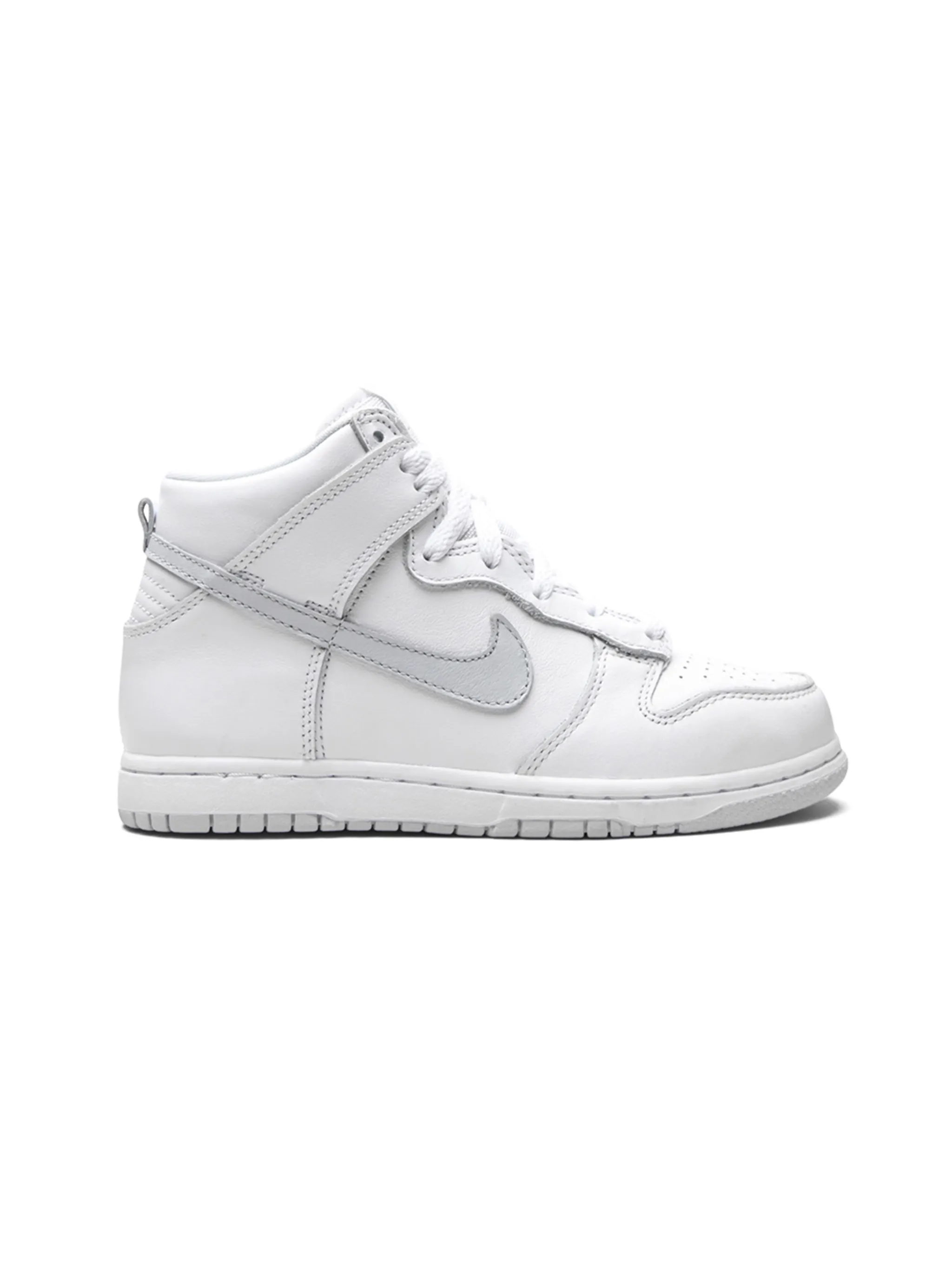 Кроссовки Dunk High SP Pure Platinum Nike Kids, белый — фото 2