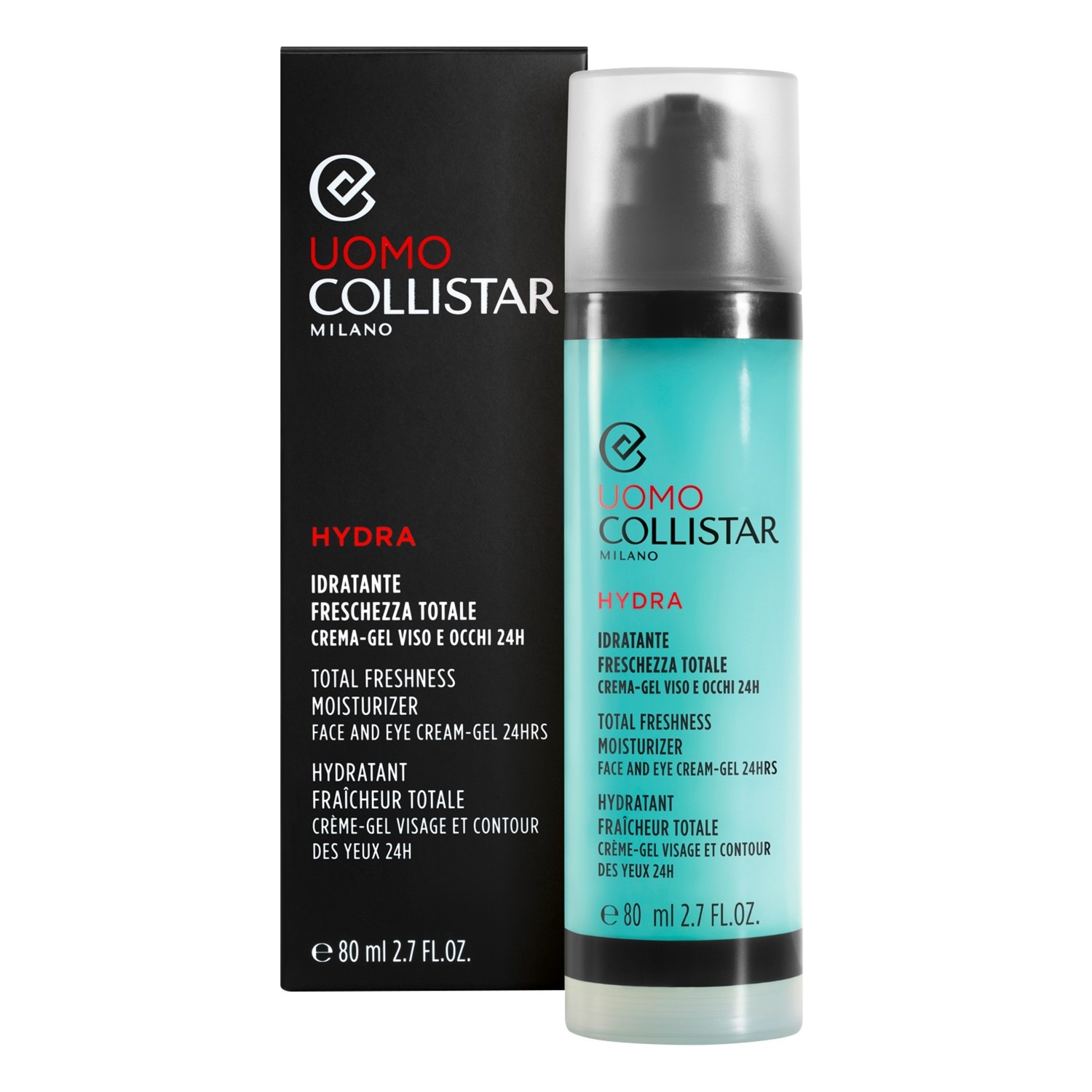 Крем для век Collistar — Total freshness moisturizer face and eye cream-gel 24h , объем, 80 мл — фото 2