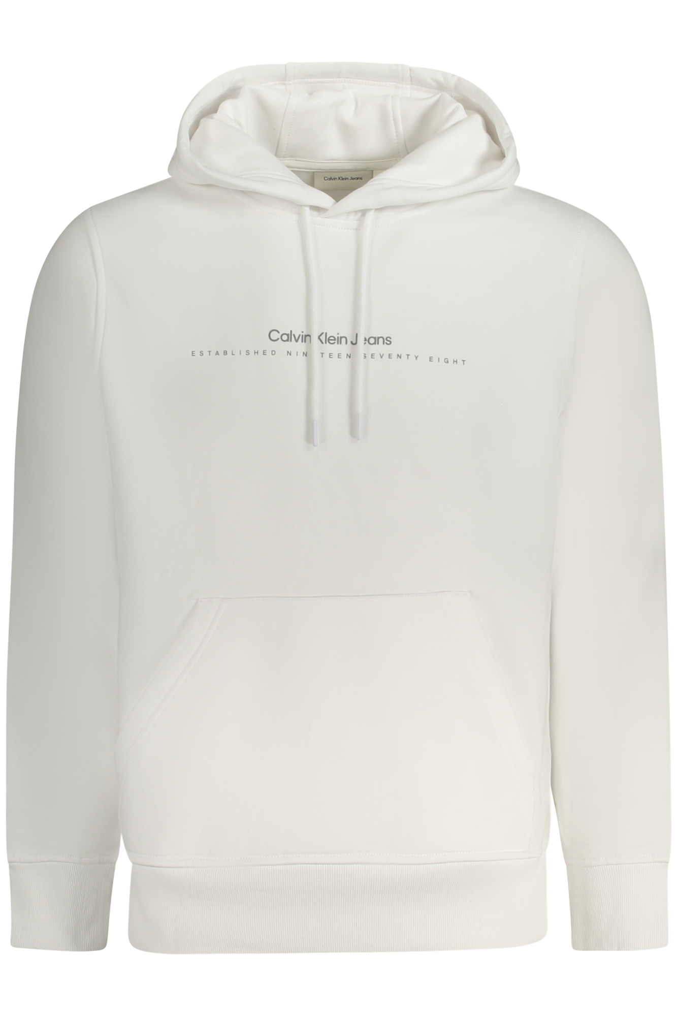 

Толстовка мужская Calvin Klein с принтом, белый / черный