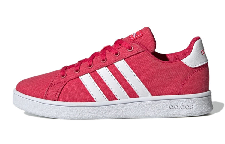 

GRAND COURT Kids Скейтбординг Кроссовки Детские низкие розовые/белые Adidas Neo