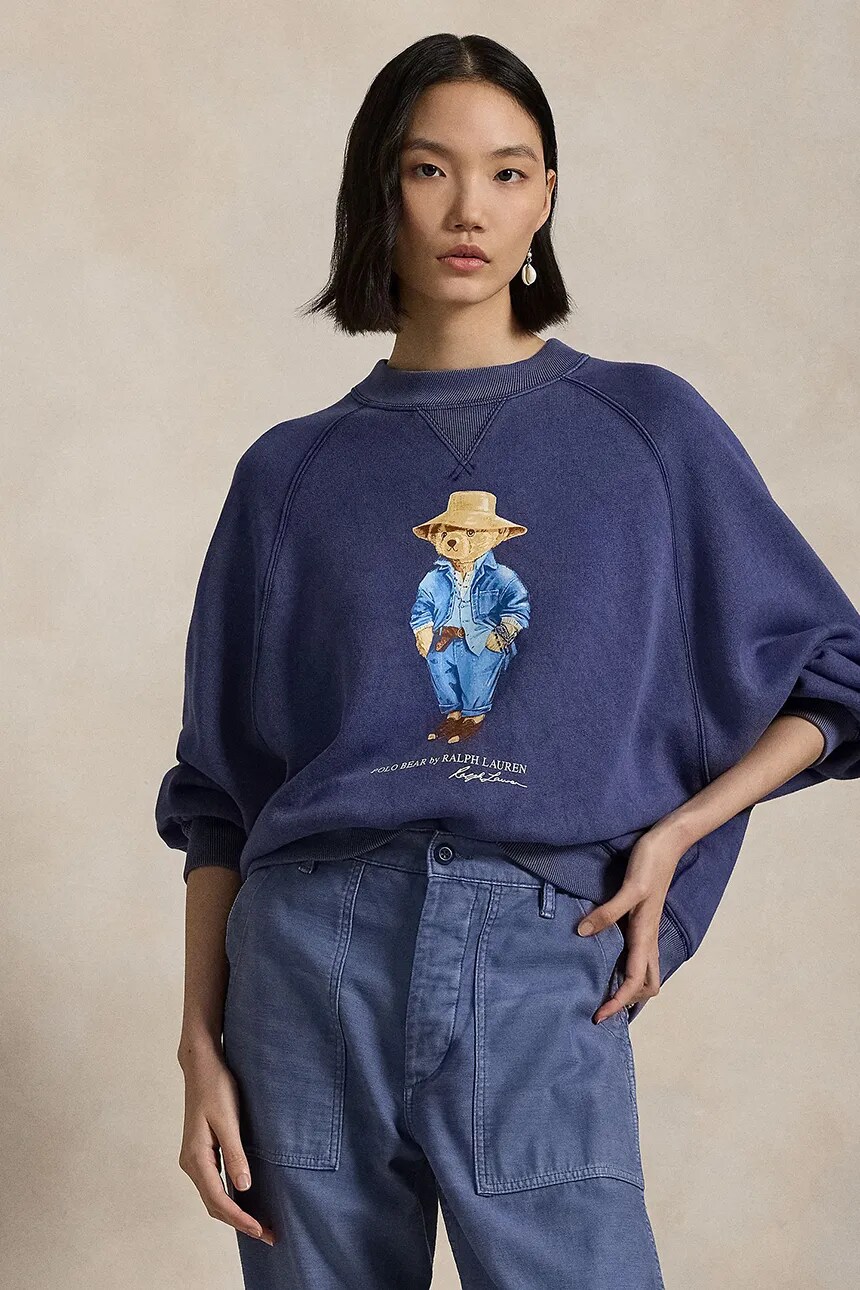 

Толстовка Polo Ralph Lauren, синий