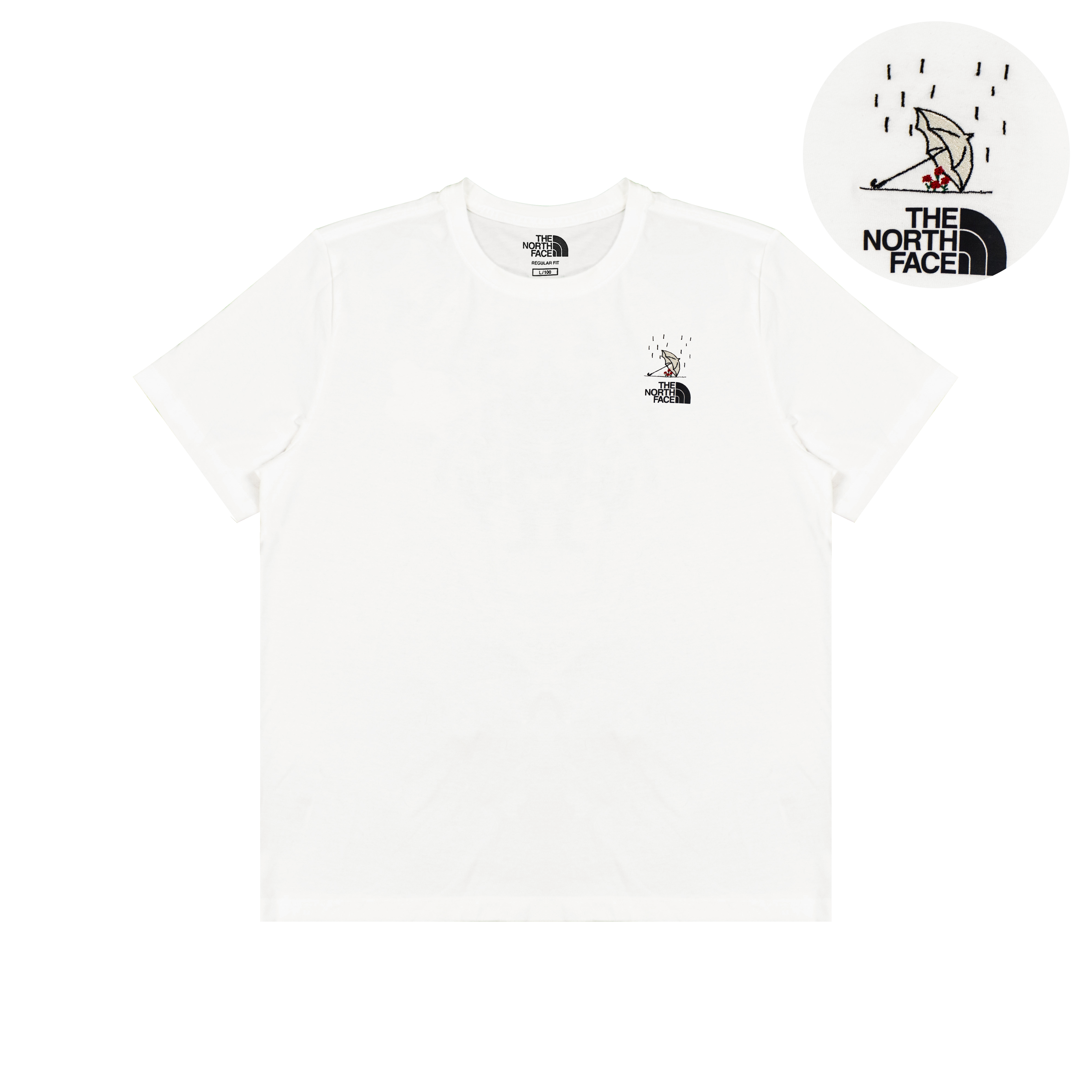 

THE NORTH FACE Футболка унисекс белая