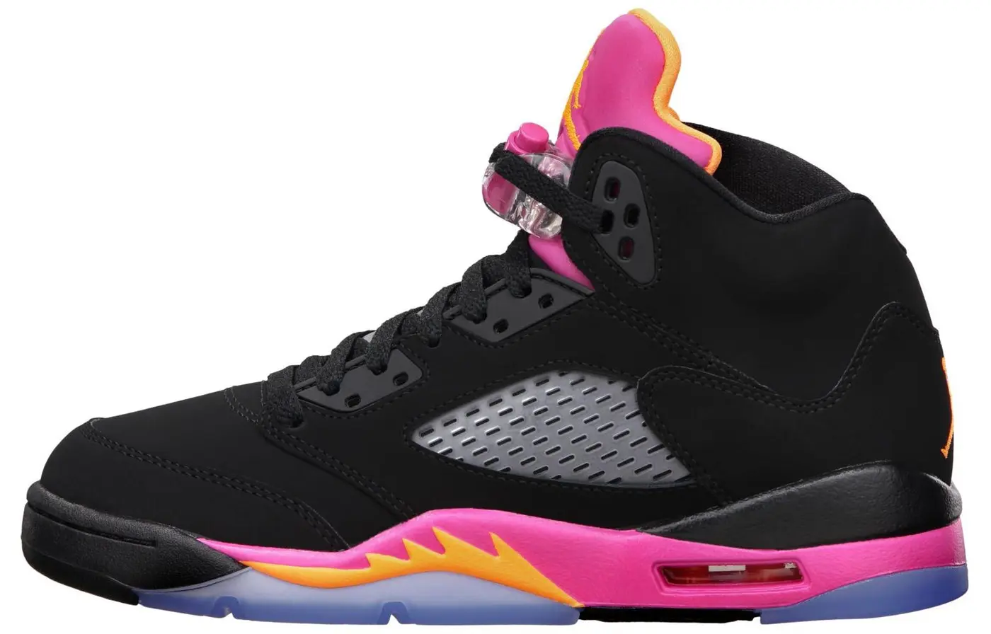 

Кроссовки JORDAN 5 Retro Black Pink GS