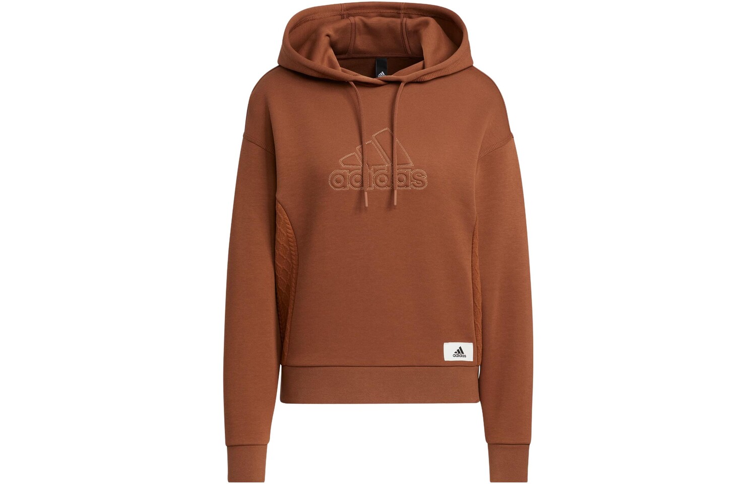 

Свитшот Lounge женский коричневый Adidas
