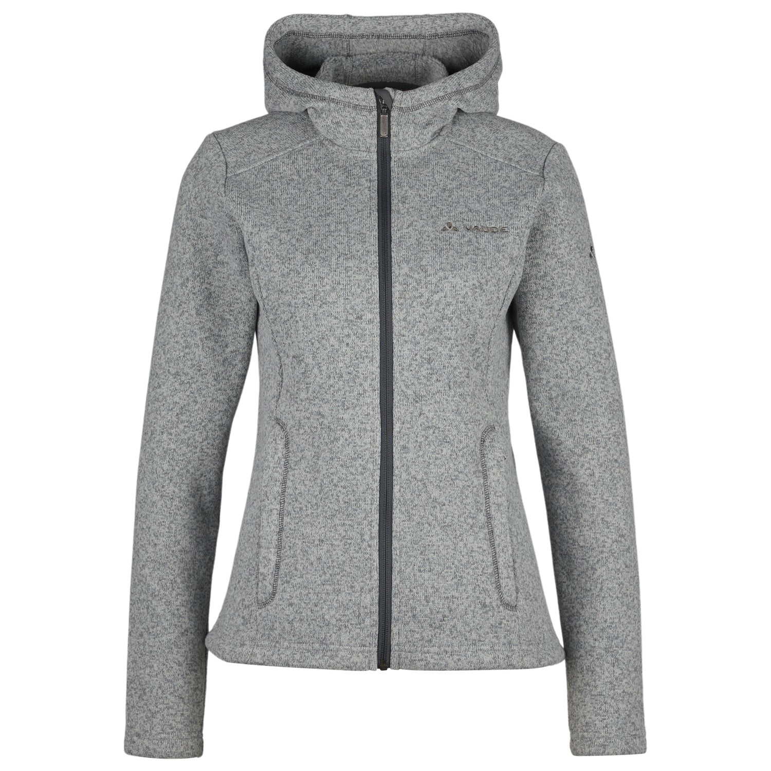 

Флисовая куртка Vaude Aland Hooded Jacket, цвет Pewter Grey