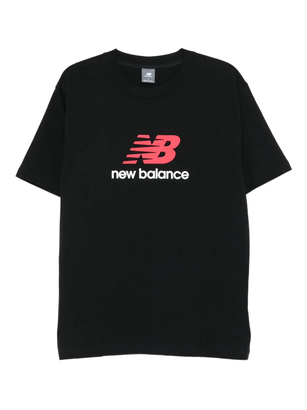 

Футболка с логотипом NEW BALANCE, черный