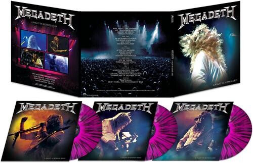 

Виниловая пластинка Megadeth - Night In Buenos Aires (Purple & Black Splatter)