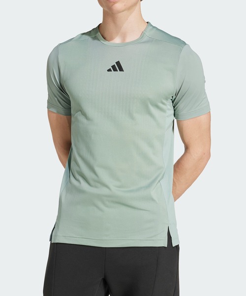 

Футболка с коротким рукавом, технология Airchill Adidas, серый