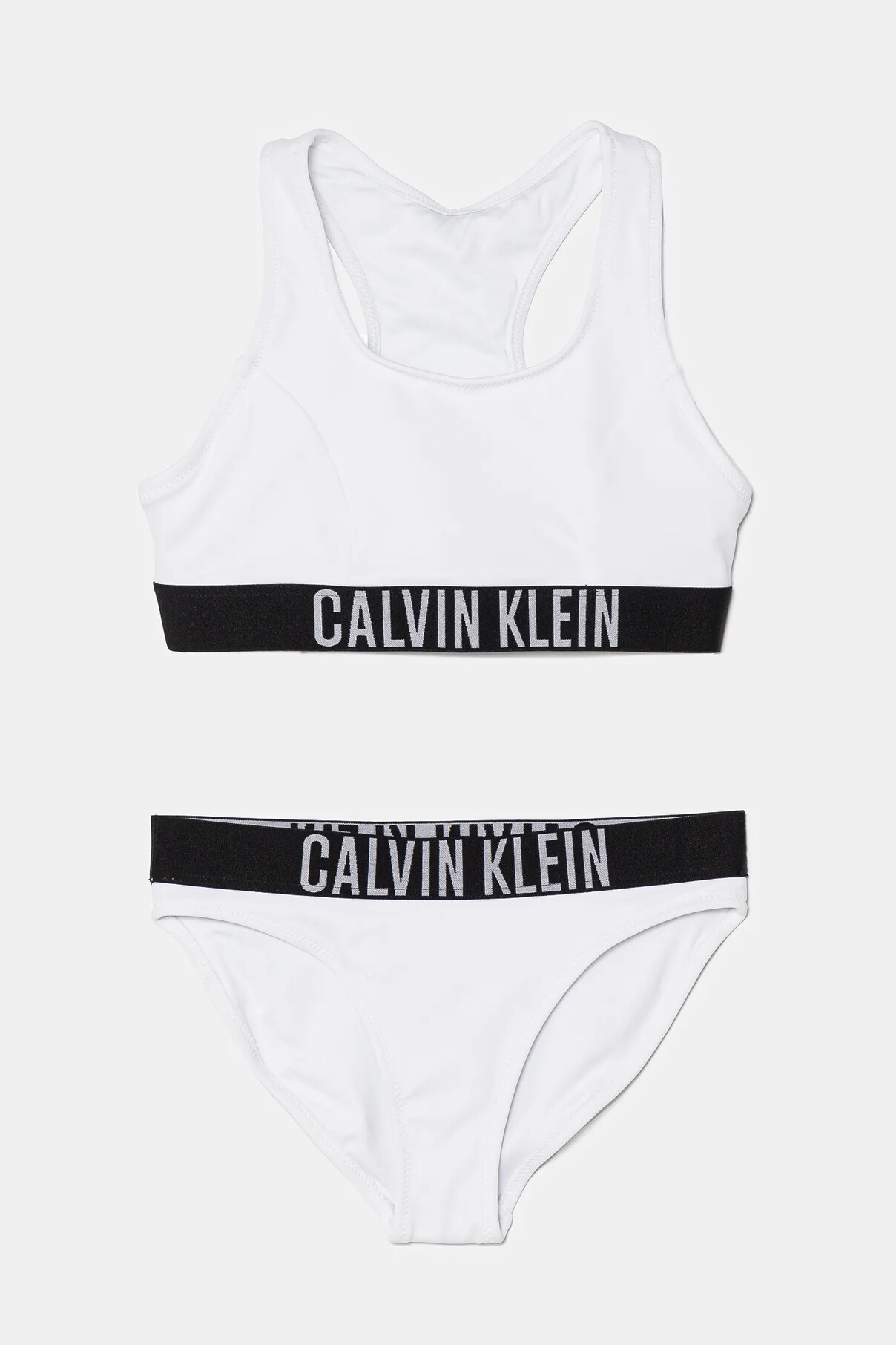 

Детский купальник из двух частей Calvin Klein Jeans, белый