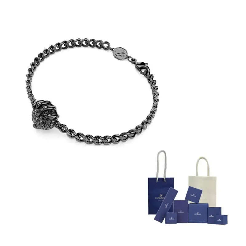 

Swarovski Браслеты для женщин Imitation Crystal Ruthenium Plating черный