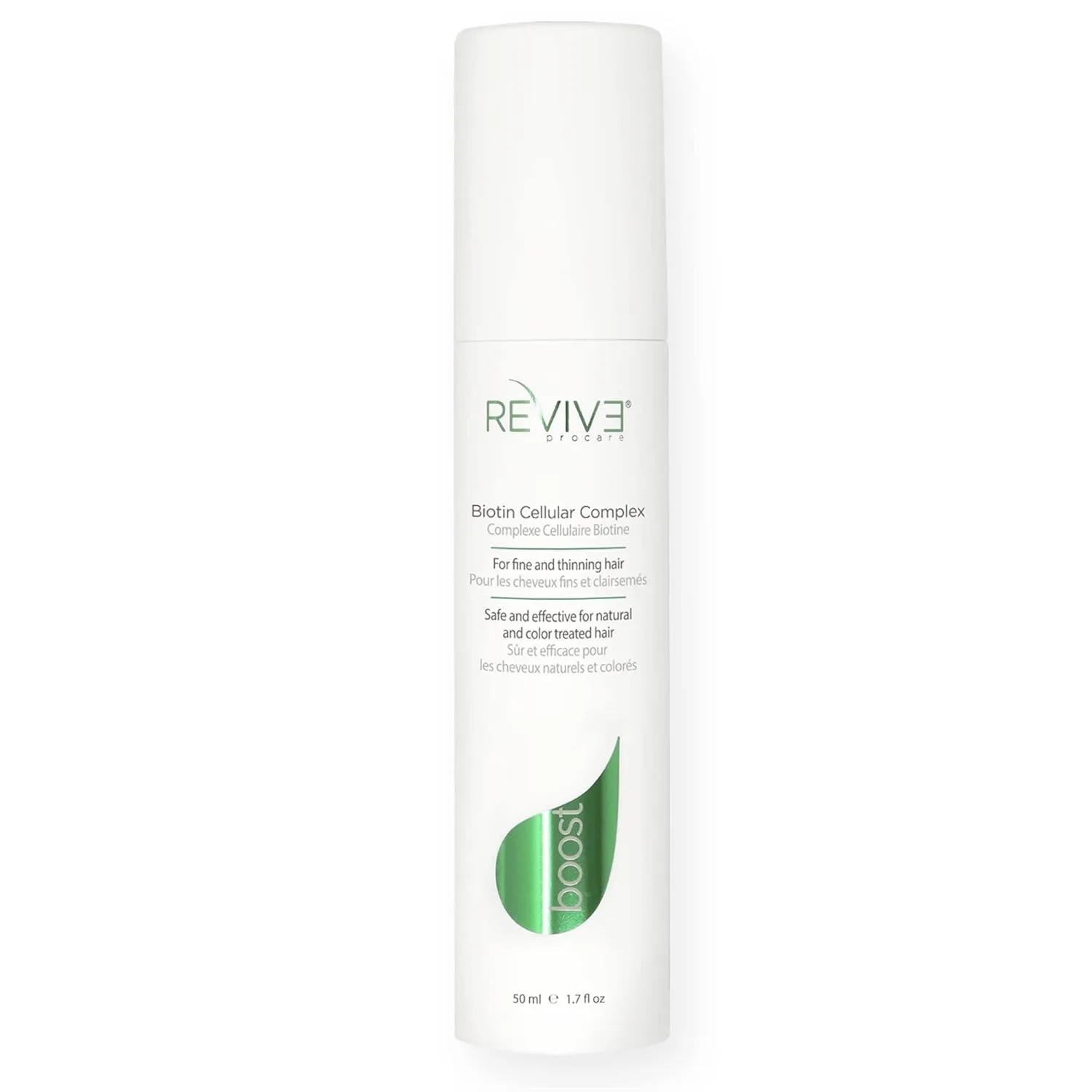 Reviv3 Procare Biotin для волосяных фолликулов - комплекс для роста волос с биотином, защищает от ультрафиолета - усилитель корней для натуральных и окрашенных волос - уход для женщин с тонкими волосами (50 мл), White