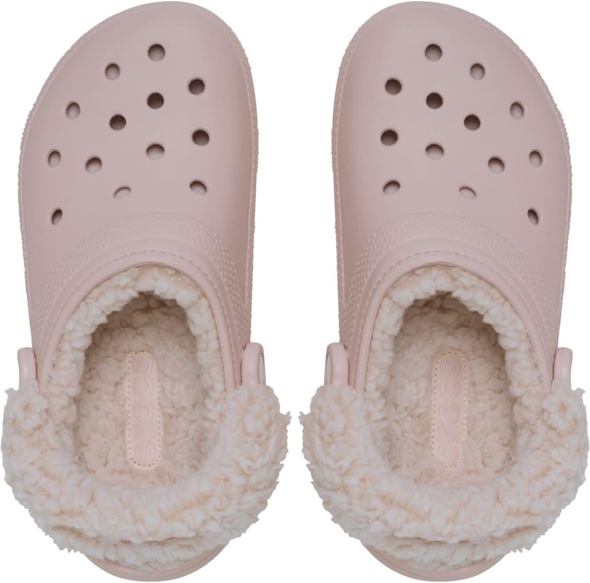 Классические сабо Crocs унисекс для взрослых на флисовой подкладке, мягкие тапочки для женщин и мужчин, Quartz — фото 3