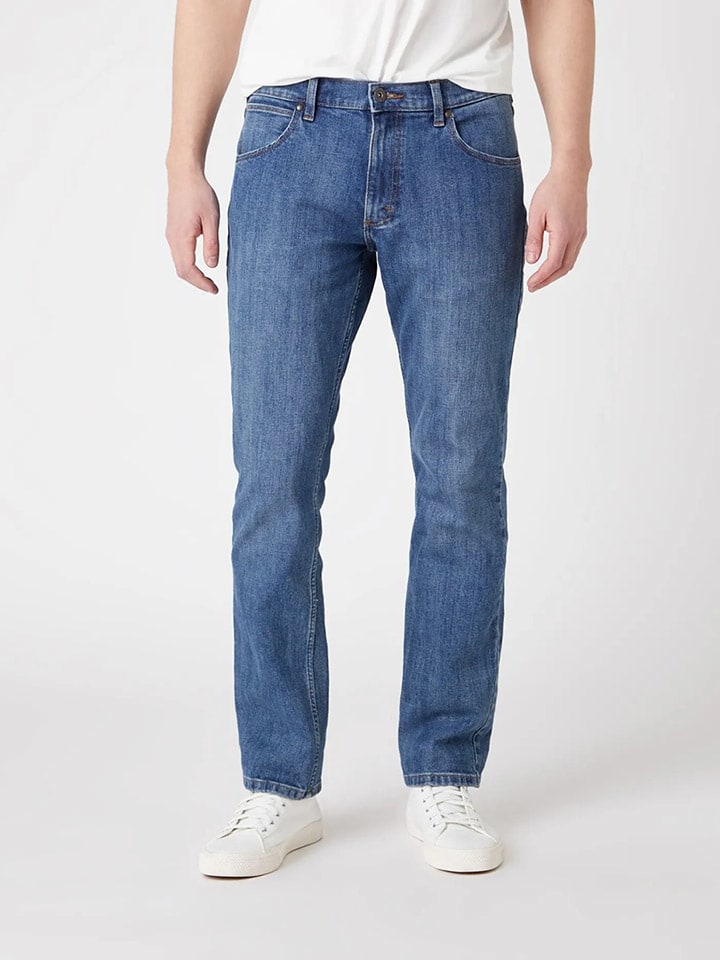 

Wrangler Джинсы "Regular" - стандартный крой - синего цвета