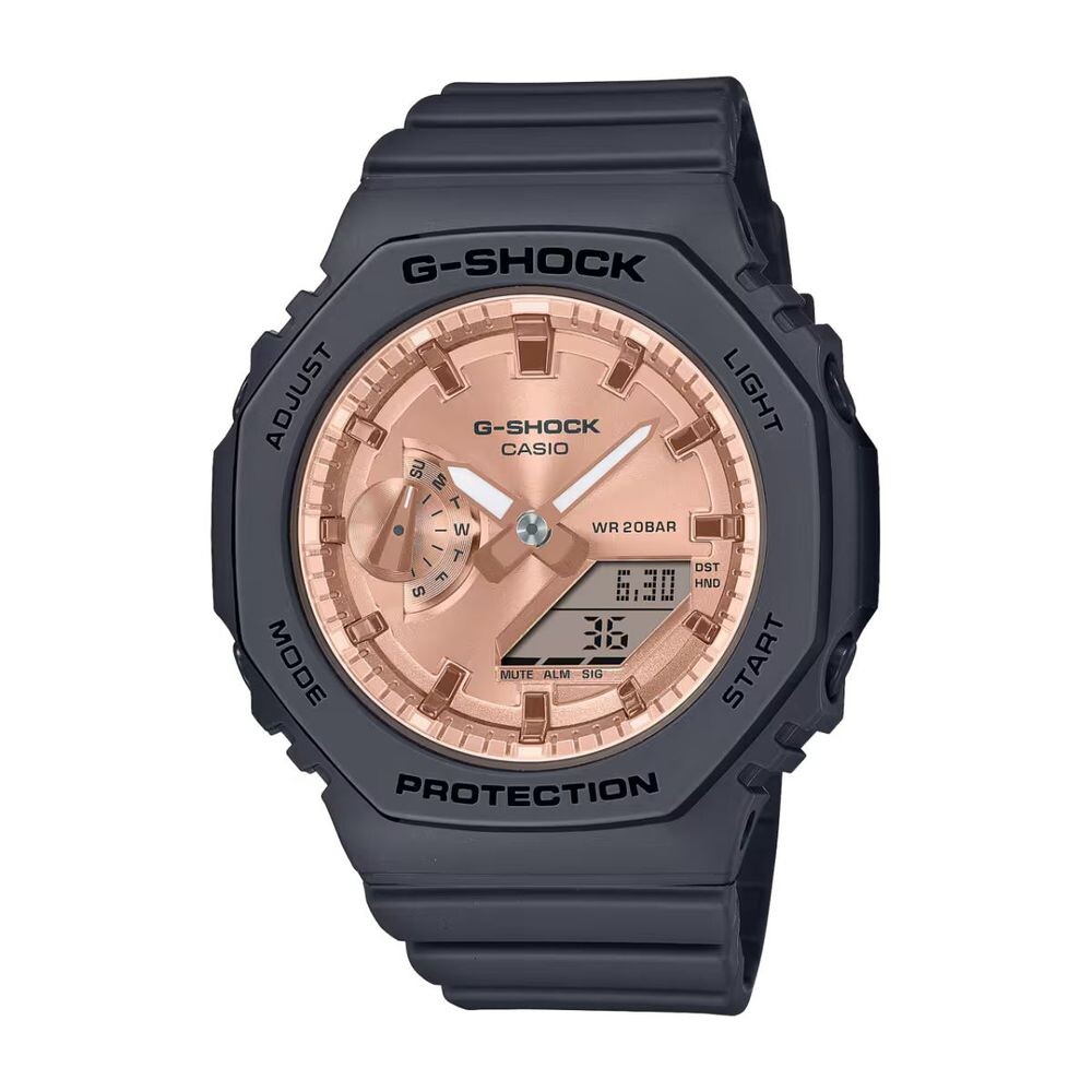 

Часы из серой смолы Casio