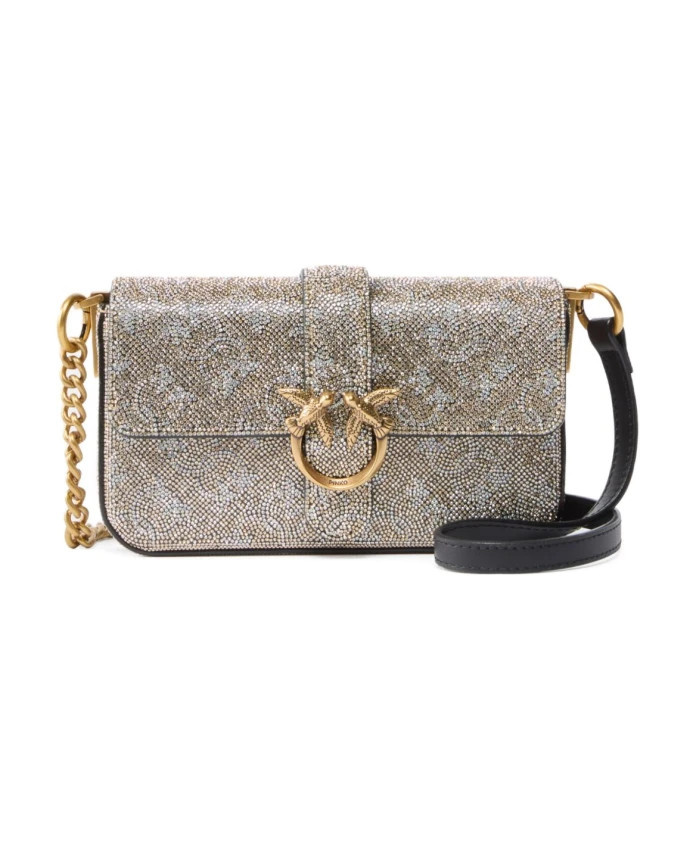 

Сумка через плечо Golden Love Birds Pinko, желтый