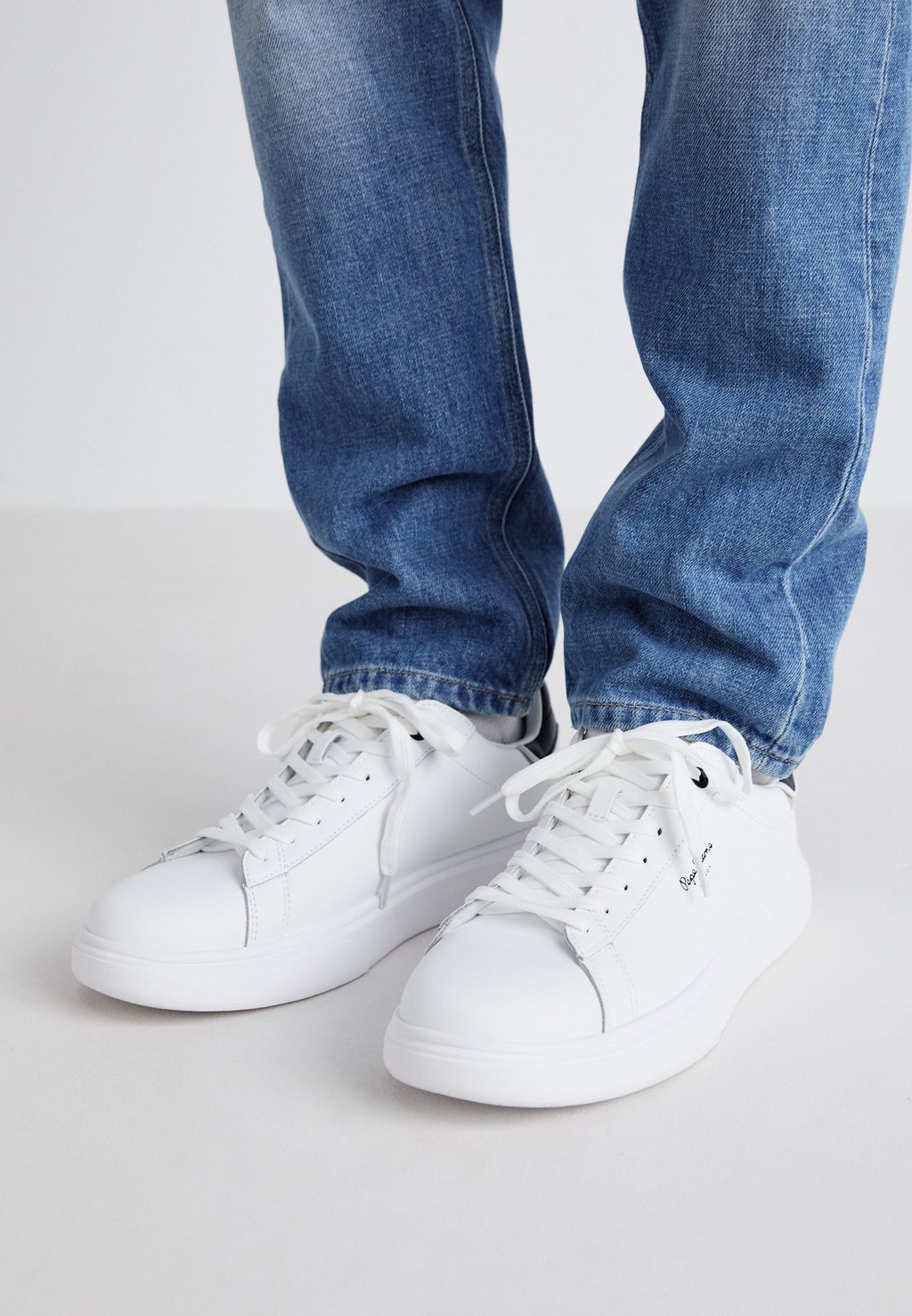 Низкие кеды EATON ONE  Pepe Jeans, слоновая кость — фото 2